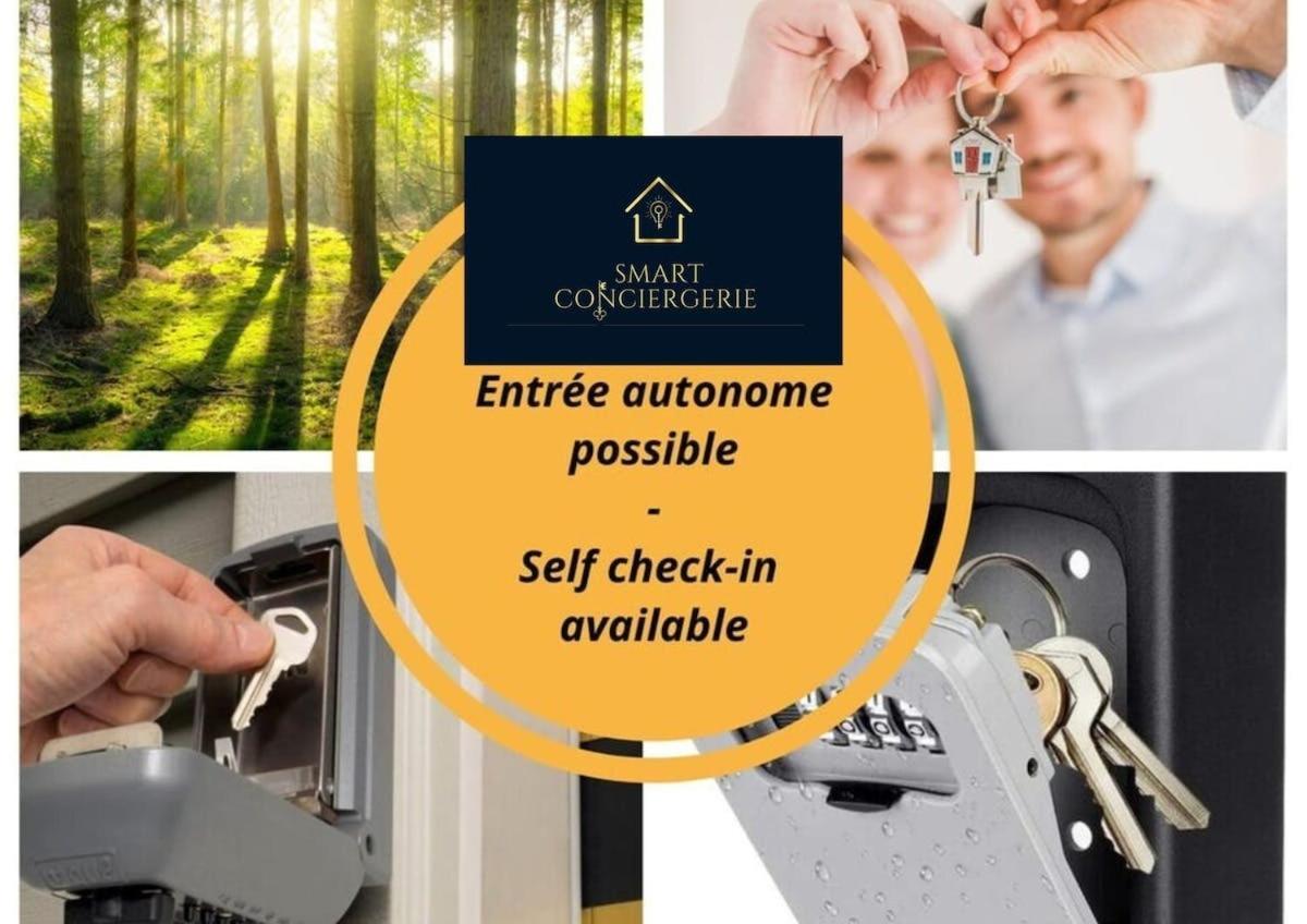Apartamento L'Echappee Belle A Fontainebleau Exterior foto