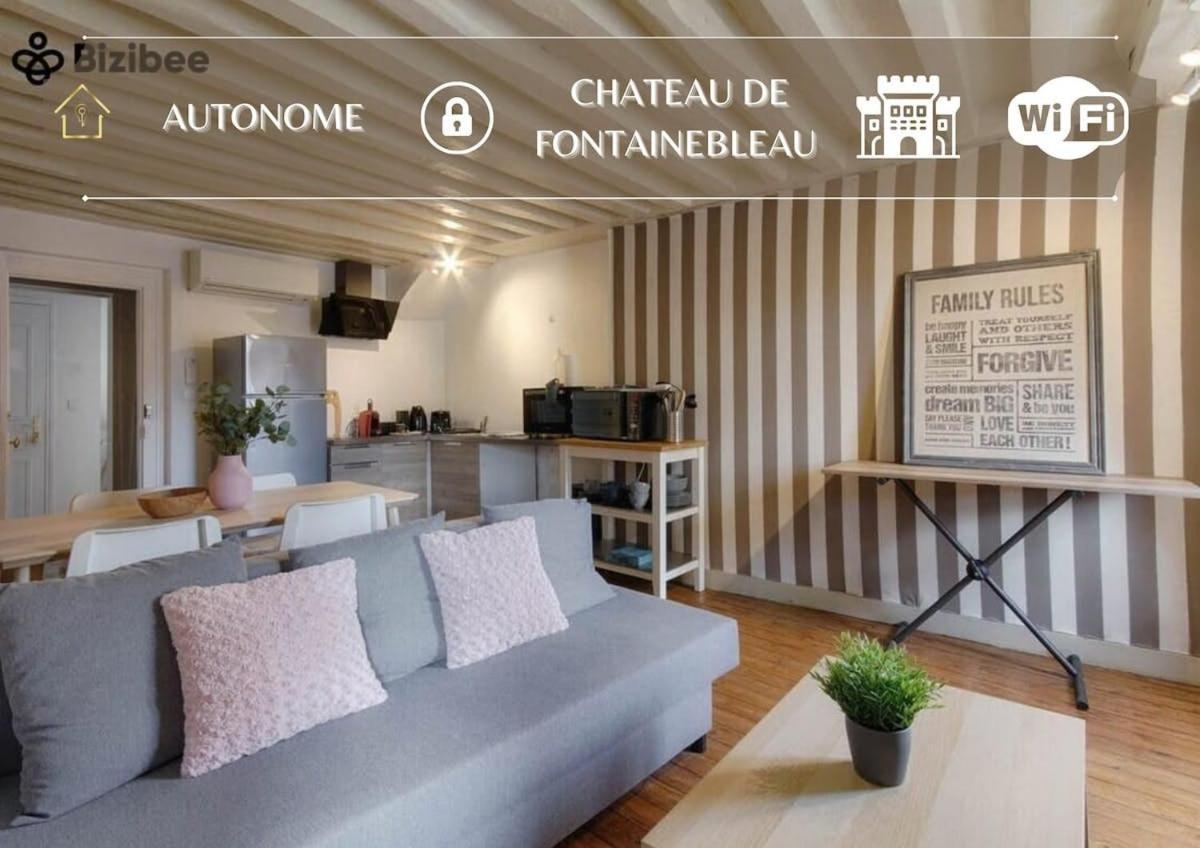 Apartamento L'Echappee Belle A Fontainebleau Exterior foto